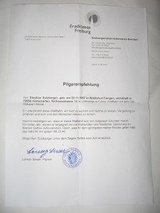 Pilgerempfehlung