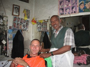 Udo Walz und ich in Äthiopien
