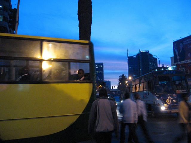 Nairobi bei Nacht